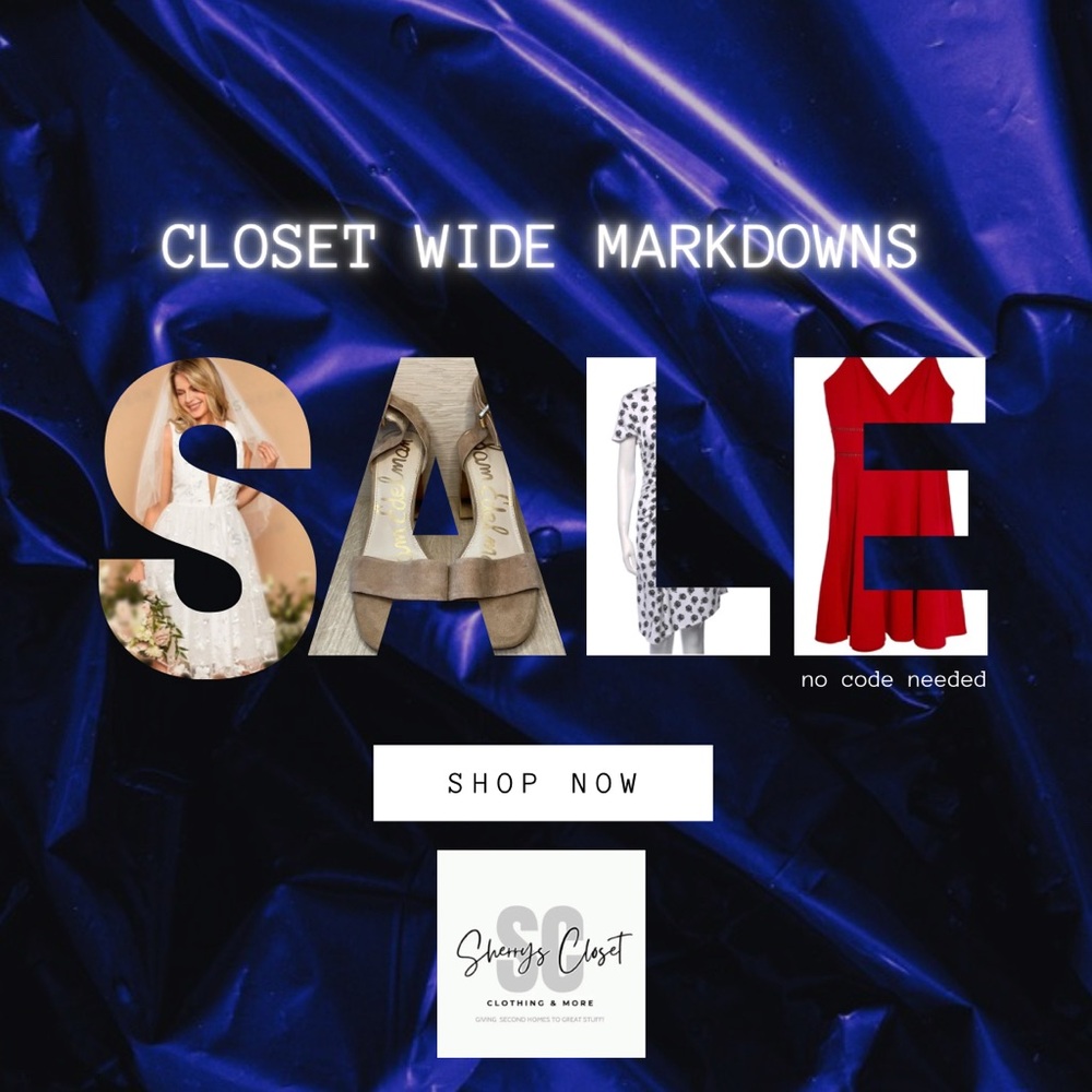 CLOSET WIDE MARKDOWNS!!!